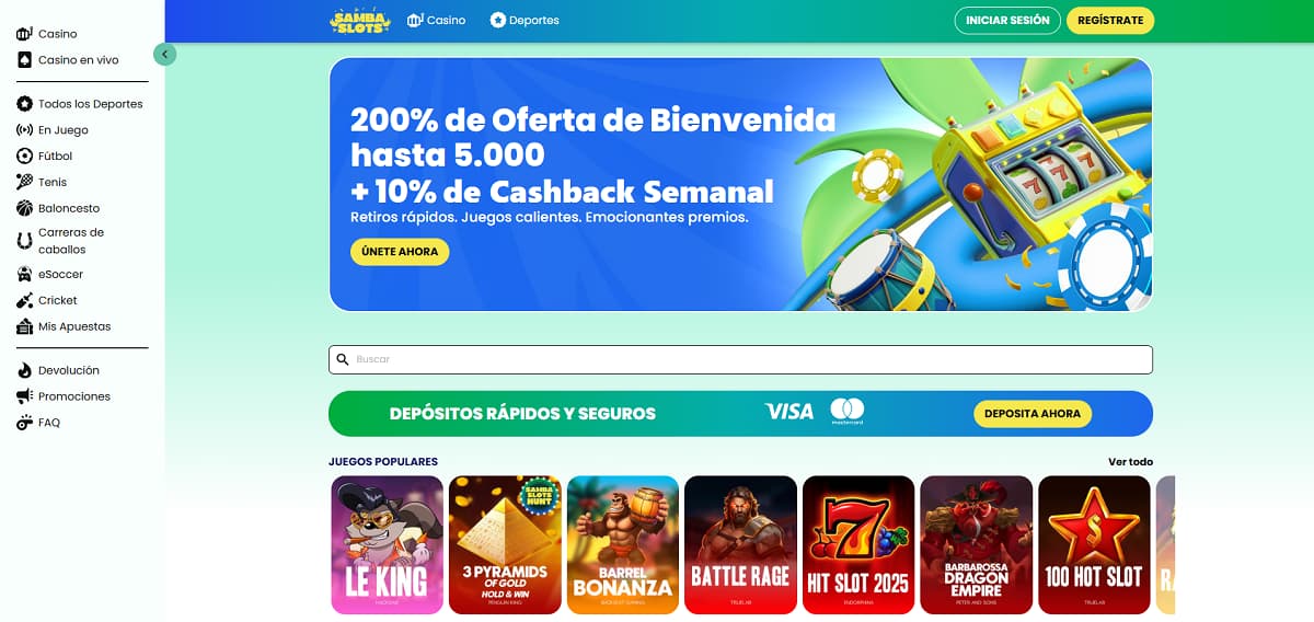 WSM Casino - Mais de 5.000 Jogos com Sportsbook Integrado numa Plataforma de Cassino Online
